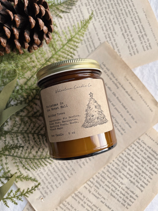 Christmas in the Great Hall - 9 oz Candle